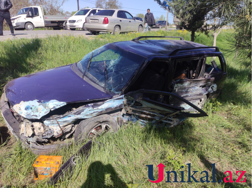 Xaçmazda “BMW”, “Mercedes” və “Opel” toqquşdu (FOTO)